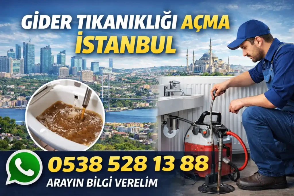 Gider Tıkanıklığı Açma İstanbul 9 Gider Tıkanıklığı Açma İstanbul