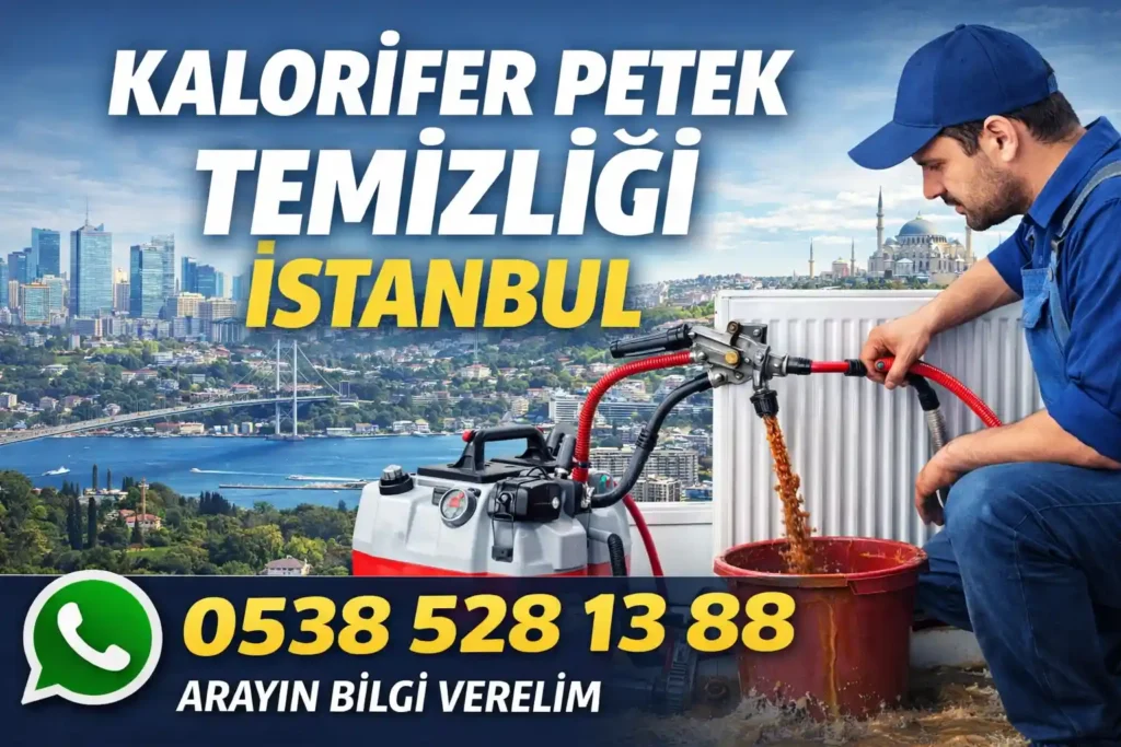 Petek Temizliği,Kalorifer Petek Temizliği İstanbul