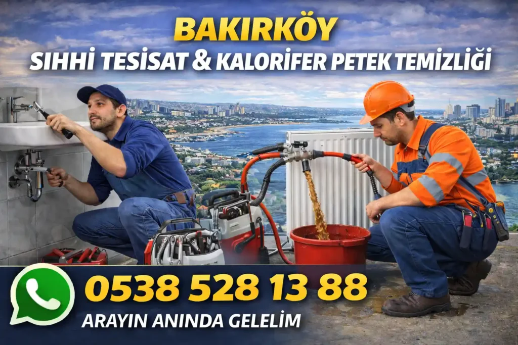 bakirkoy kalorifer temizligi
