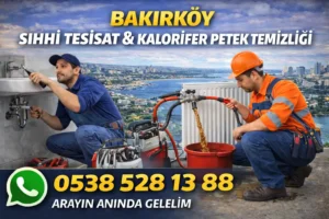 bakirkoy kalorifer temizligi