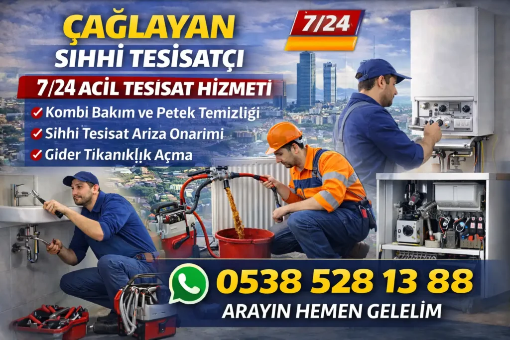 Çağlayan Su kaçağı tespiti